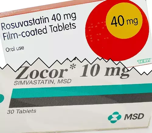 Rosuvastatiini vs Zocor